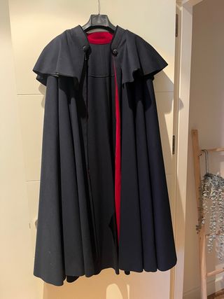 Capa Española de Paño azul marino