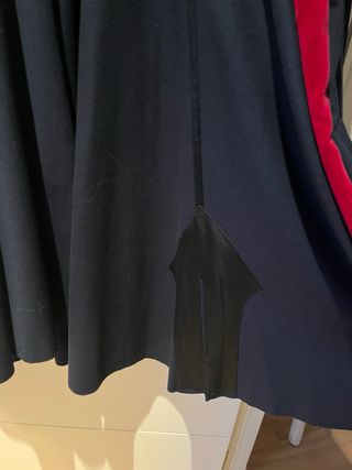 Capa Española de Paño azul marino