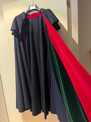 Capa Española de Paño azul marino