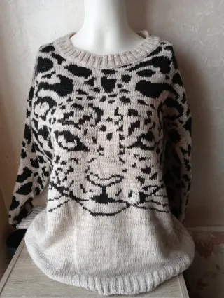 Pullover animalier - Vintage
