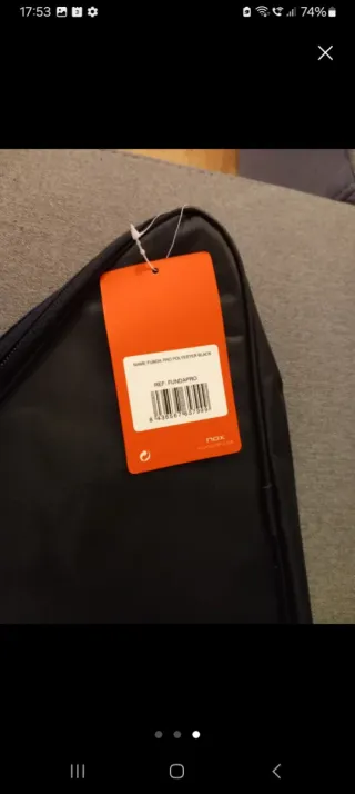 Funda pala pádel (Nox modelo Luxury Fundalux)