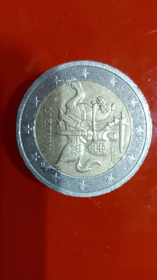 Moneda 2€ Lituania 2017