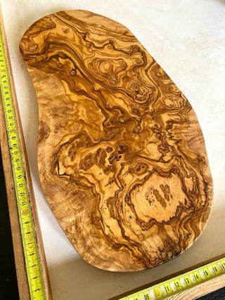 Tabla de cortar de madera de olivo