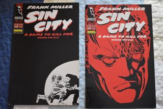 3 comics Sin City Frank Miller Norma editorial