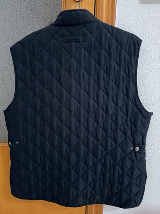 Chaleco La Martina Negro Acolchado
