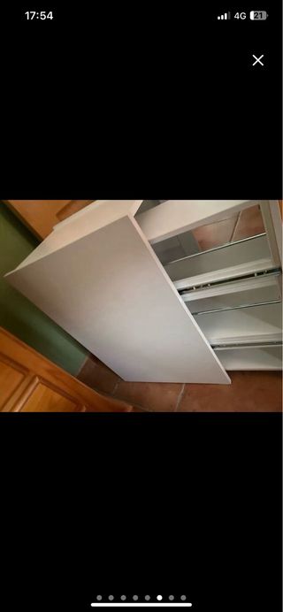 Mueble auxiliar blanco