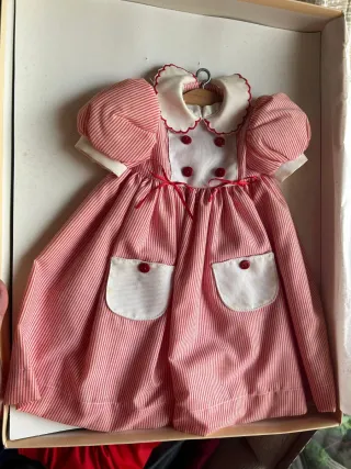 Muñeca comunión vestido blanco