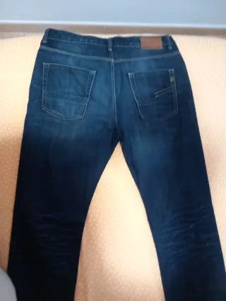 Pantalones vaqueros azules