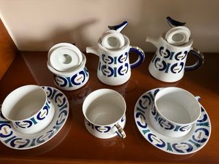 Juego de desayuno Sargadelos, Vilar de donas.