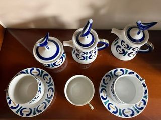 Juego de desayuno Sargadelos, Vilar de donas.