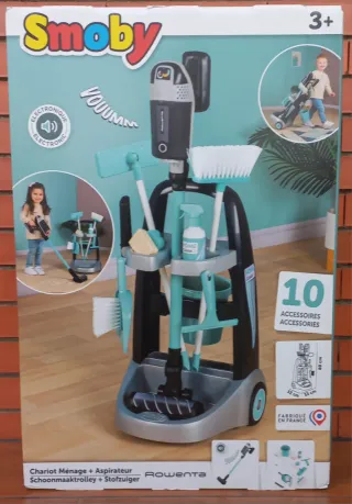 Carro limpieza infantil Smoby Rowenta
