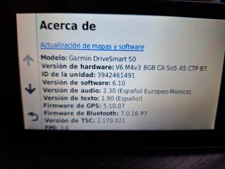 Garmin DriveSmart 50 GPS Coche