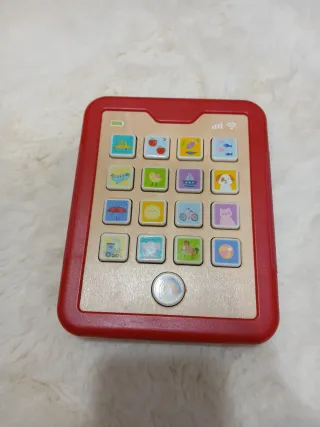 Tablet Juguete Madera Infantil
