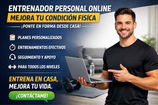 Entrenador personal online – Mejora tu condición
