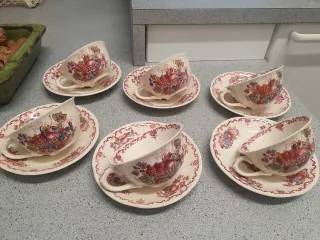 Sei Tazze da tè Mason's Fruit Basket