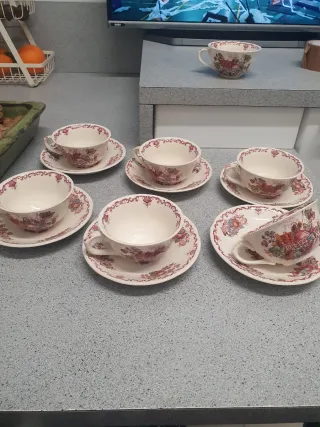 Sei Tazze da tè Mason's Fruit Basket