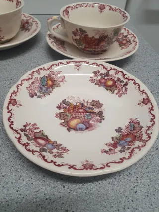 Sei Tazze da tè Mason's Fruit Basket