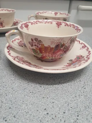 Sei Tazze da tè Mason's Fruit Basket