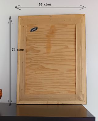 Lámina de Dalí Mujer sentada