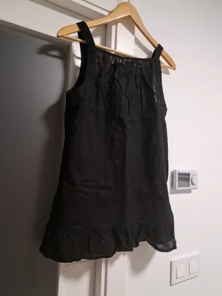 Blusa negra tirantes talla 42/44