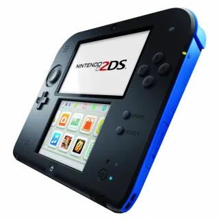 Nintendo 2DS Negra y Azul + Cargador