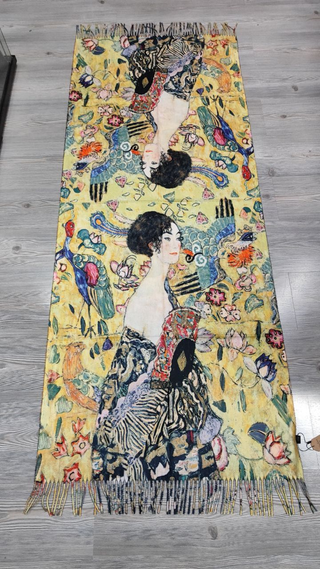 Stola Dama con ventaglio di Gustav Klimt nuova