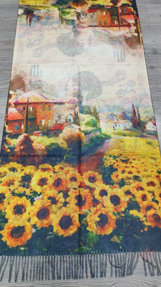 Stola Dama con ventaglio di Gustav Klimt nuova