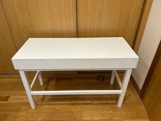 Escritorio blanco 119x50x78 cm