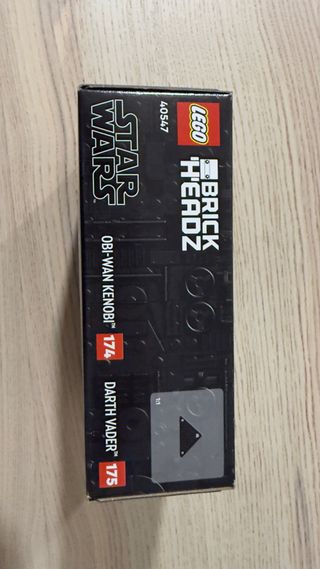 LEGO BrickHeadz 40547 Darth Vader y Obi-Wan Kenobi