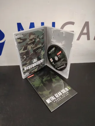 PS2 Metal Gear Solid 3 Snake Eater
