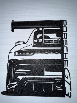 Silueta Trasera Porsche GT3