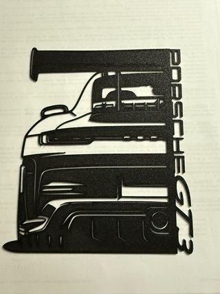 Silueta Trasera Porsche GT3