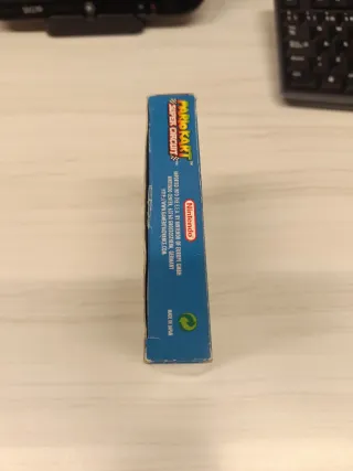 Mario Kart Super Circuit Caja + Manual GBA+ insert