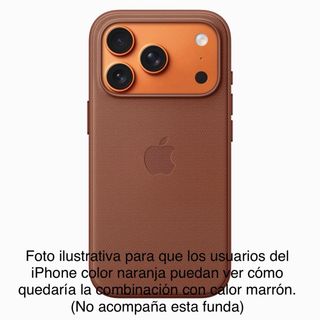 Cartera TechWoven Magsafe iPhone marrón