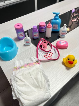 Set Aseo Muñecos Bebé