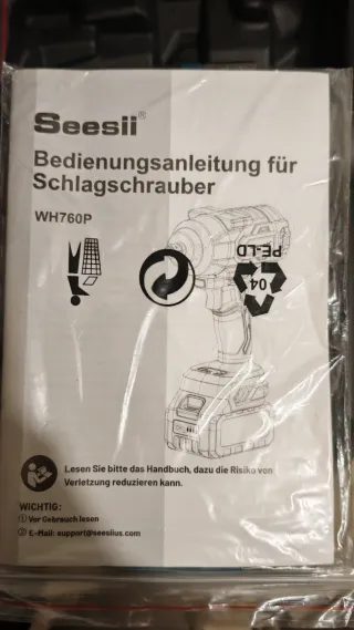 Llave de impacto inalámbrica SeeSii