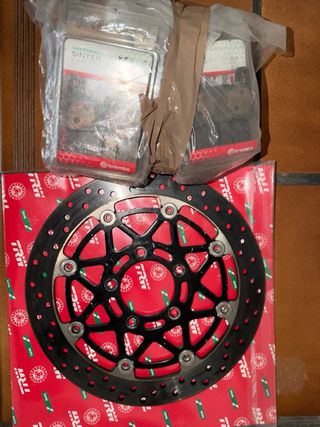 Frenada delantera Tokiko y discos Suzuki GSX 600 R