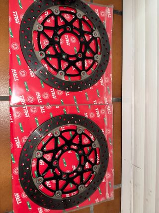 Frenada delantera Tokiko y discos Suzuki GSX 600 R