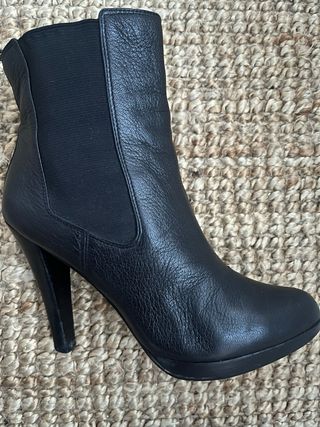Botines Michael Kors Tacón Negro