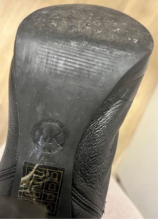 Botines Michael Kors Tacón Negro