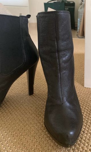 Botines Michael Kors Tacón Negro