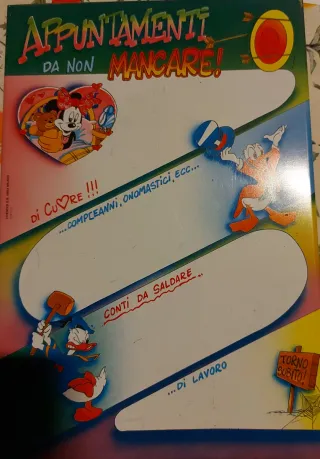 Lavagnetta in metallo con disegni Disney