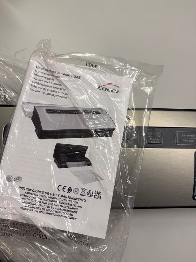Envasadora al vacío Lacor Luxe
