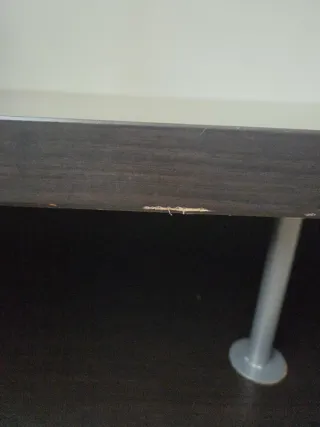 Mueble TV Ikea Besta Jägra, 5 ruedas Negro-Marrón