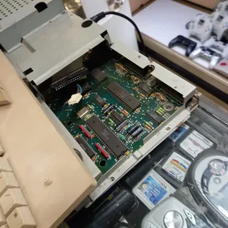 Atari ST FM Placa chasis fuente teclado