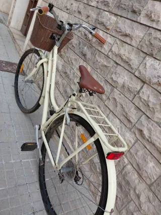 Bicicleta Paseo Vintage BH Cesta Marrón