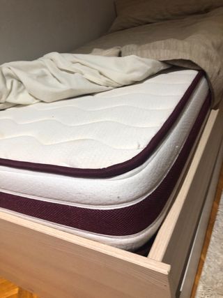 Cama Nido 90x190 + 2 Colchones