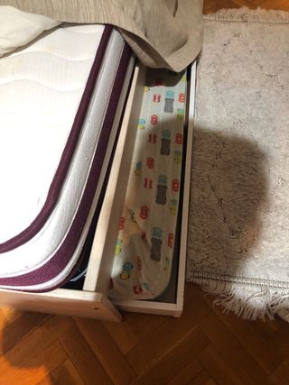 Cama Nido 90x190 + 2 Colchones