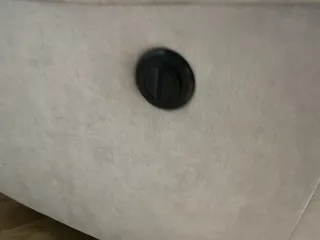 Sillón eléctrico tela beige/gris