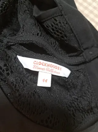 Blusa negra talla 44